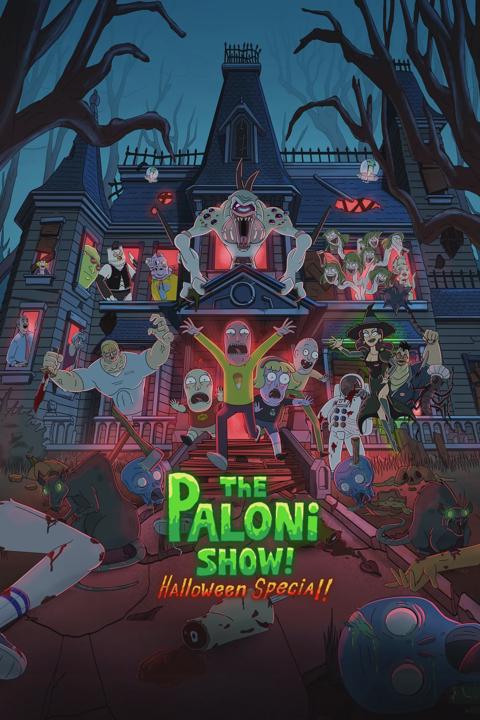 Movie poster for The Paloni Show! Halloween Special!