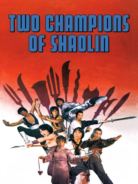 Poster för Two Champions of Shaolin