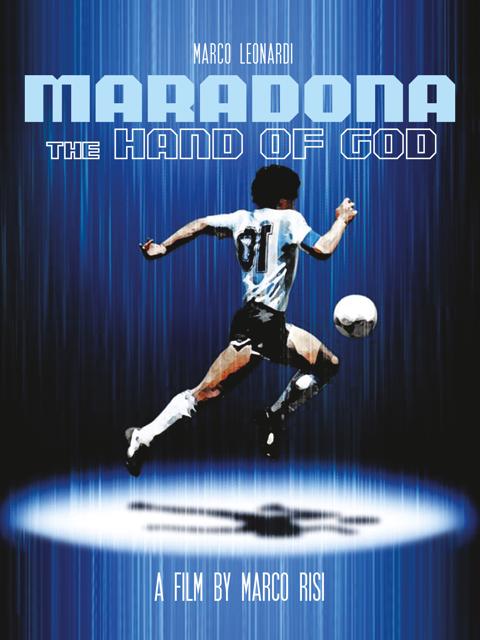 Movie poster for Maradona, the Hand of God