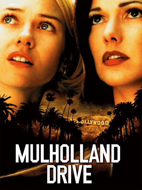 Movie poster for Mulholland Drive
