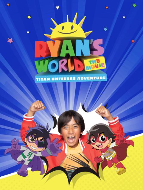 Poster för Ryan's World the Movie: Titan Universe Adventure