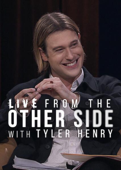 Series poster for Live from the Other Side with Tyler Henry