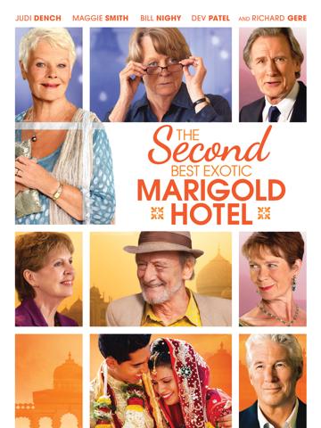 Keleti nyugalom - A második Marigold Hotel poszter