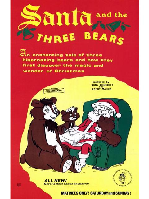Movie poster for Santa and the Three Bears