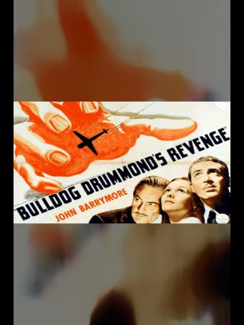 Movie poster for Bulldog Drummond's Revenge