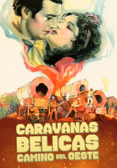 Movie poster for Fighting Caravans