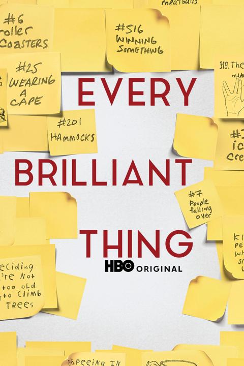 Movie poster for Every Brilliant Thing