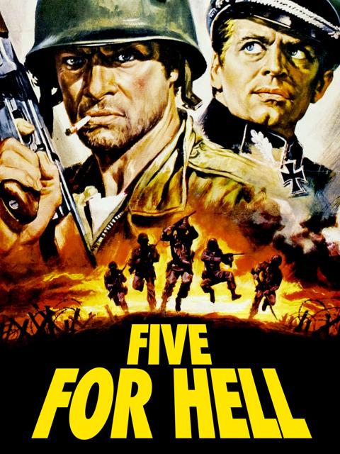 Movie poster for Five for Hell