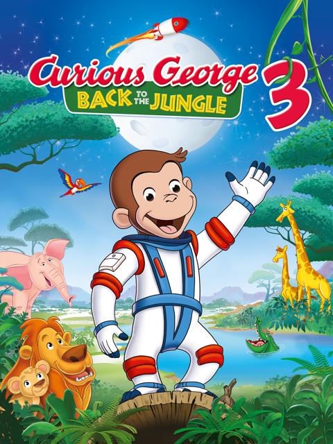 Poster för Curious George 3: Back to the Jungle