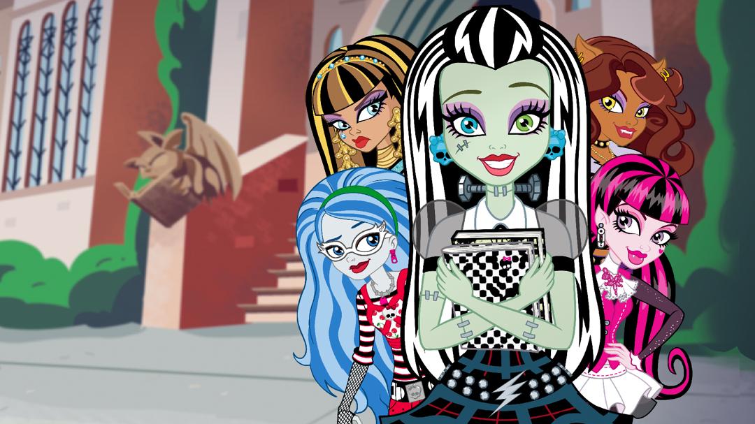 Background image for Monster High: New Ghoul at School