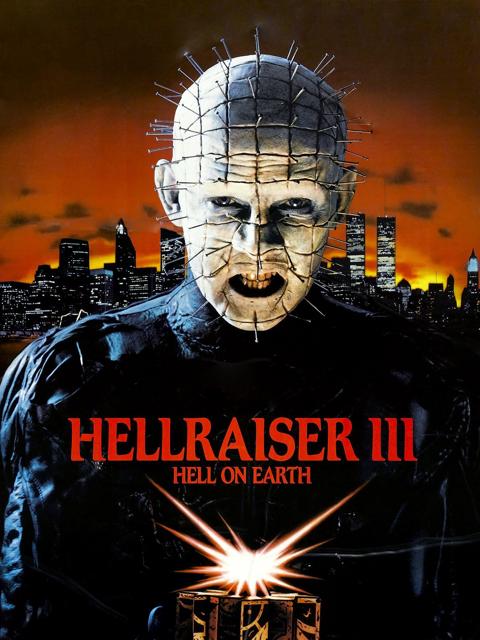 Movie poster for Hellraiser III: Hell on Earth