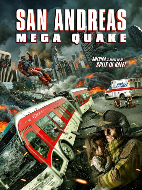 Movie poster for San Andreas Mega Quake