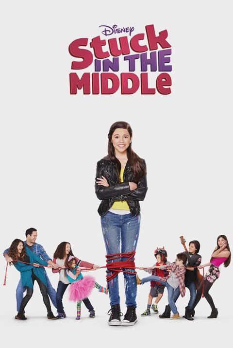 Series poster for Stuck in the Middle