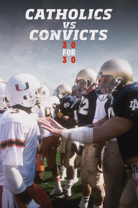 Movie poster for Catholics vs. Convicts