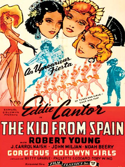 Movie poster for The Kid from Spain