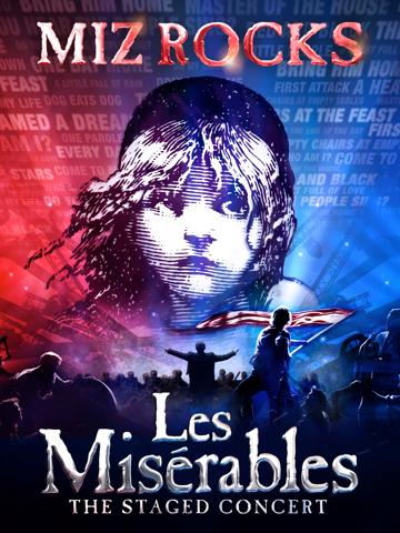 Les Misérables: The Staged Concert poszter