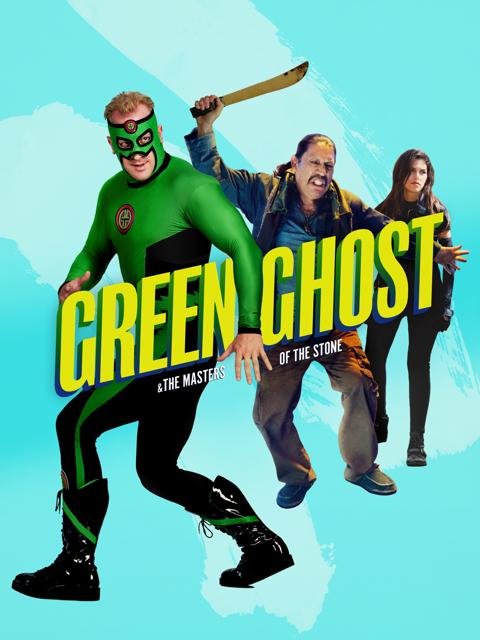 Movie poster for Green Ghost and the Masters of the Stone
