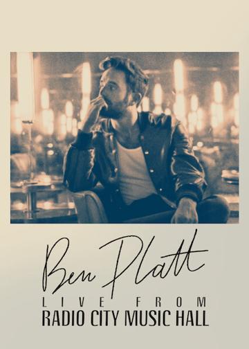 Ben Platt: Live from Radio City Music Hall poszter