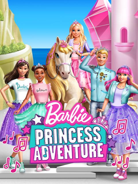 Movie poster for Barbie: Princess Adventure