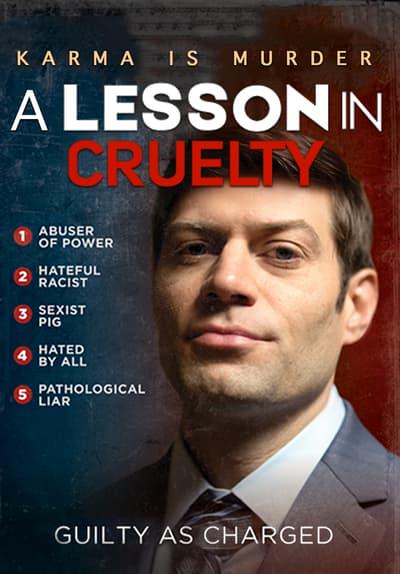 Poster för A Lesson in Cruelty