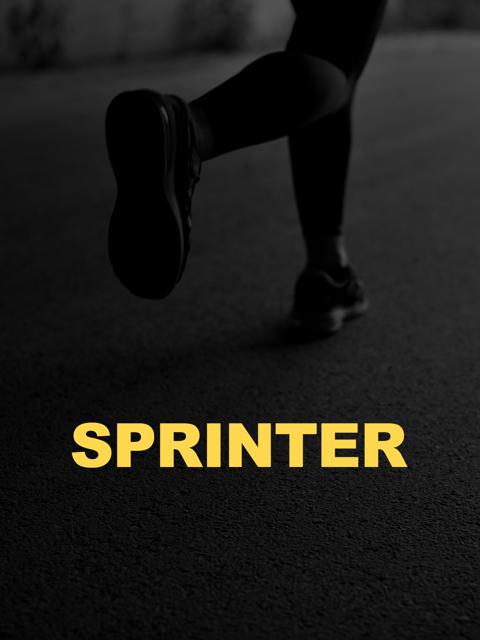 Movie poster for Sprinter