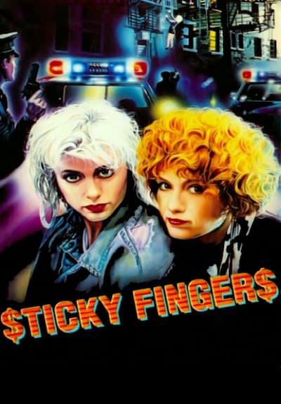 Movie poster for Sticky Fingers