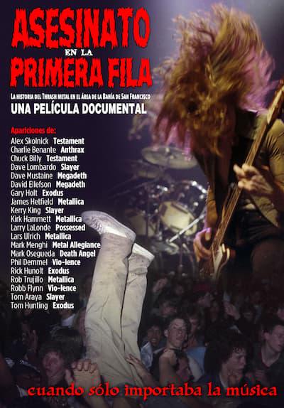Movie poster for Murder in the Front Row: The San Francisco Bay Area Thrash Metal Story