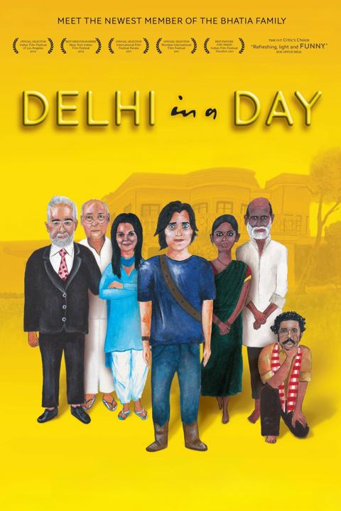 Poster för Delhi in a Day