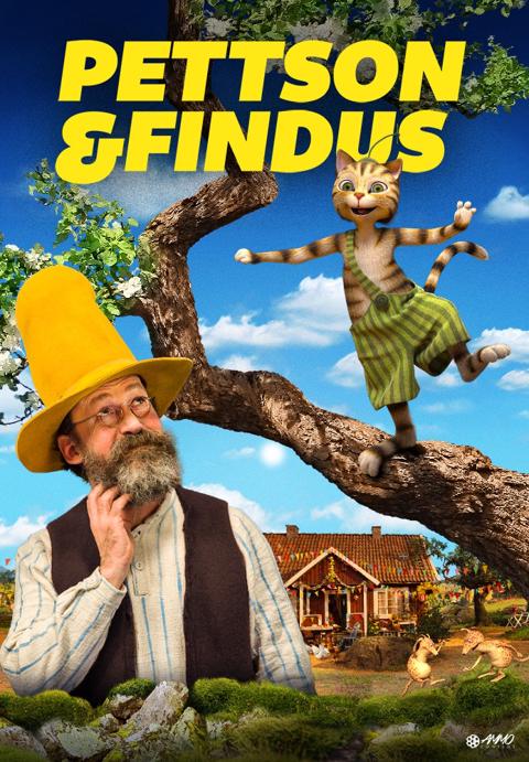 Movie poster for Pettson & Findus - Kattonauten