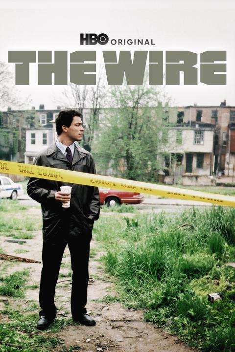 Series poster for The Wire