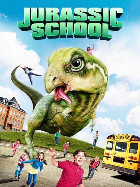 Movie poster for Jurassic School