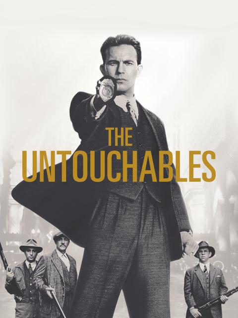 Movie poster for The Untouchables