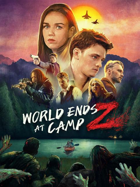 Movie poster for World Ends at Camp Z