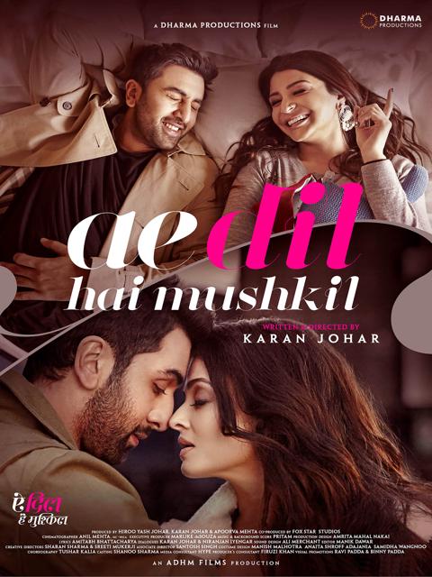 Poster för Ae Dil Hai Mushkil