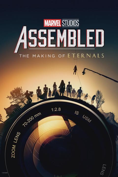 Movie poster for Marvel Studios Assembled: The Making of Eternals