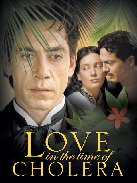 Movie poster for Love in the Time of Cholera