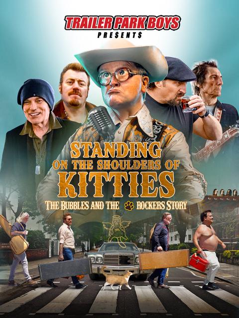Movie poster for Standing on the Shoulders of Kitties