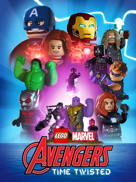Movie poster for LEGO Marvel Avengers: Time Twisted