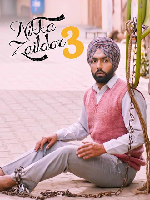 Movie poster for Nikka Zaildar 3
