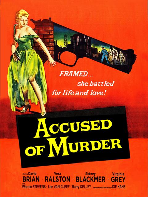 Poster för Accused of Murder