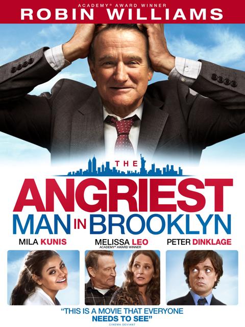 Movie poster for The Angriest Man in Brooklyn