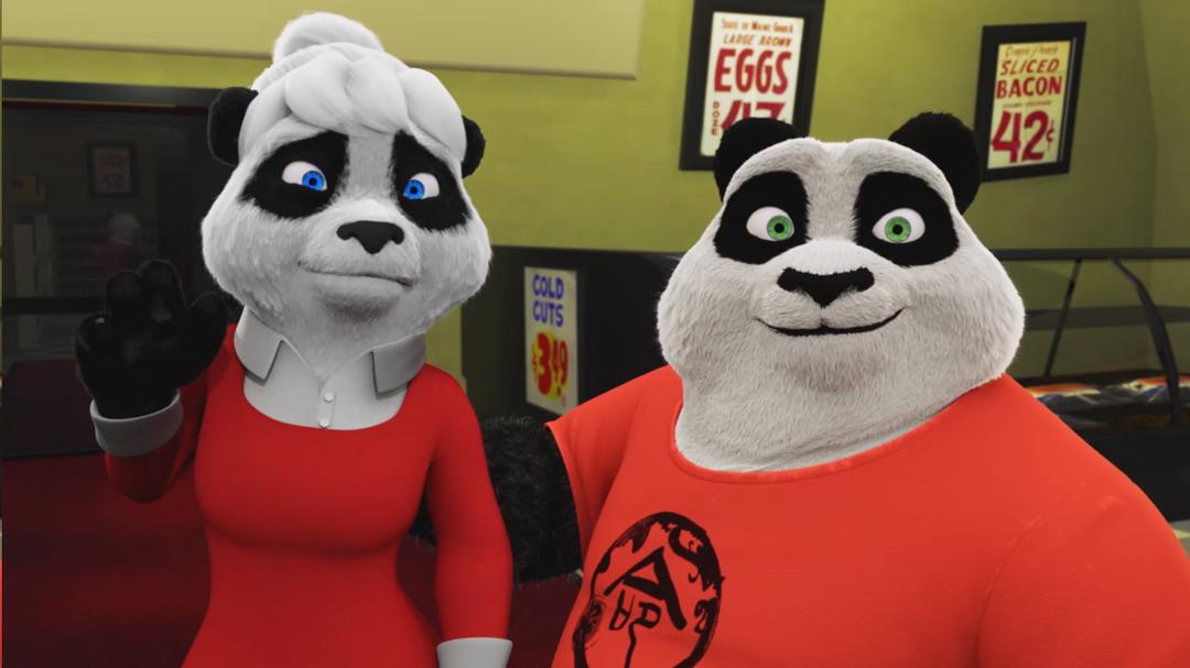 Background image for Panda vs. Aliens