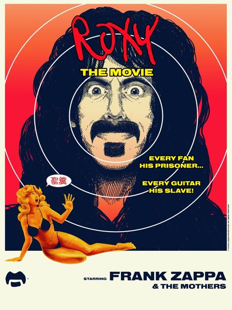 Poster för Frank Zappa & The Mothers: Roxy: The Movie