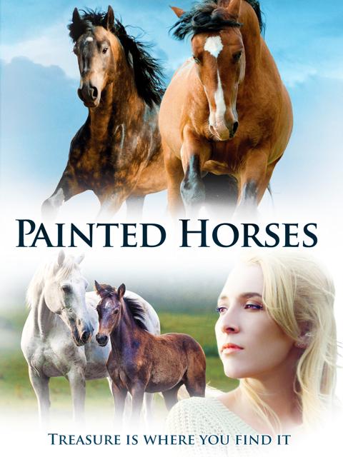 Movie poster for Painted Horses