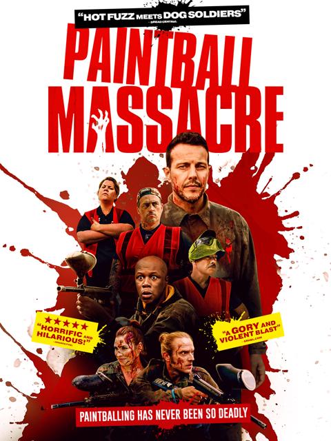 Movie poster for Paintball Massacre