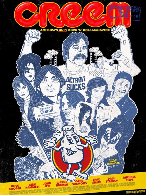 Movie poster for Creem: America's Only Rock 'n' Roll Magazine
