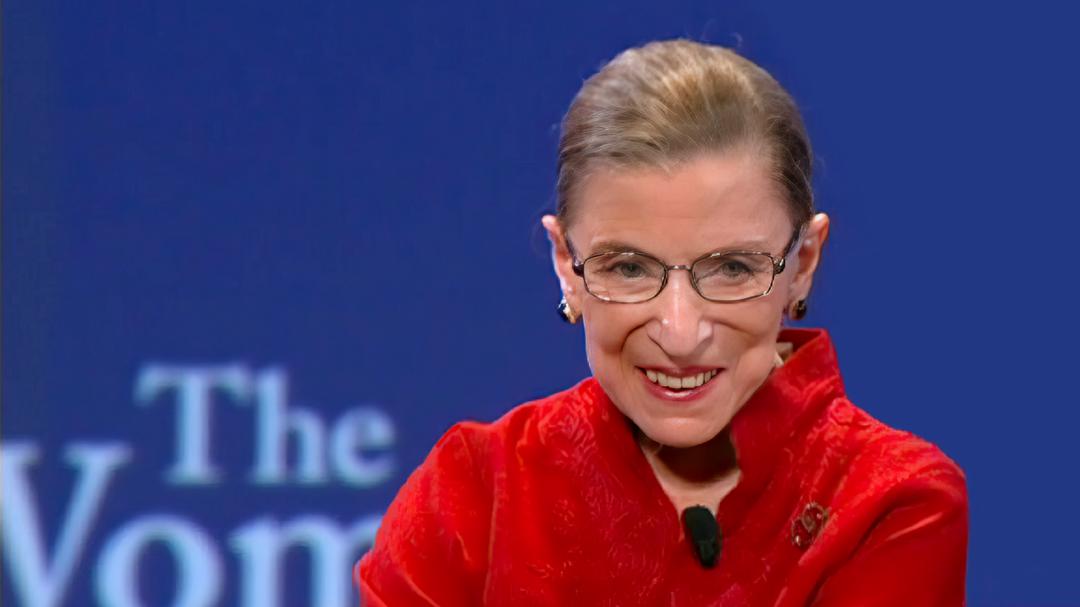 Background image for RUTH - Justice Ginsburg in her own Words
