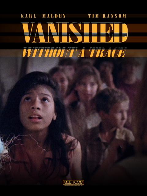 Movie poster for Vanished Without a Trace