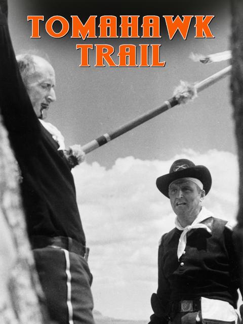 Movie poster for Tomahawk Trail