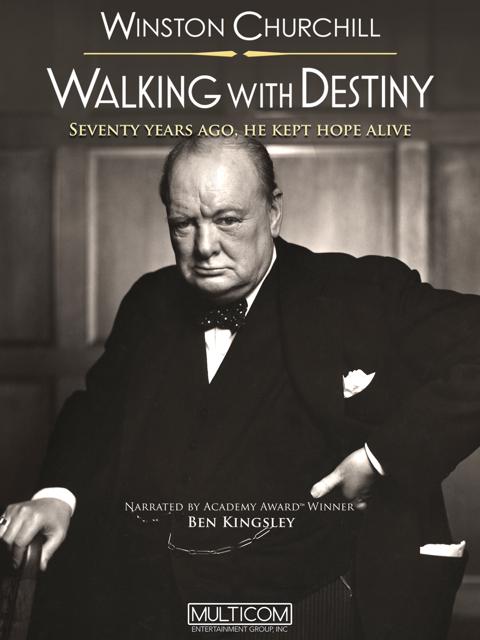 Movie poster for Winston Churchill: Walking with Destiny